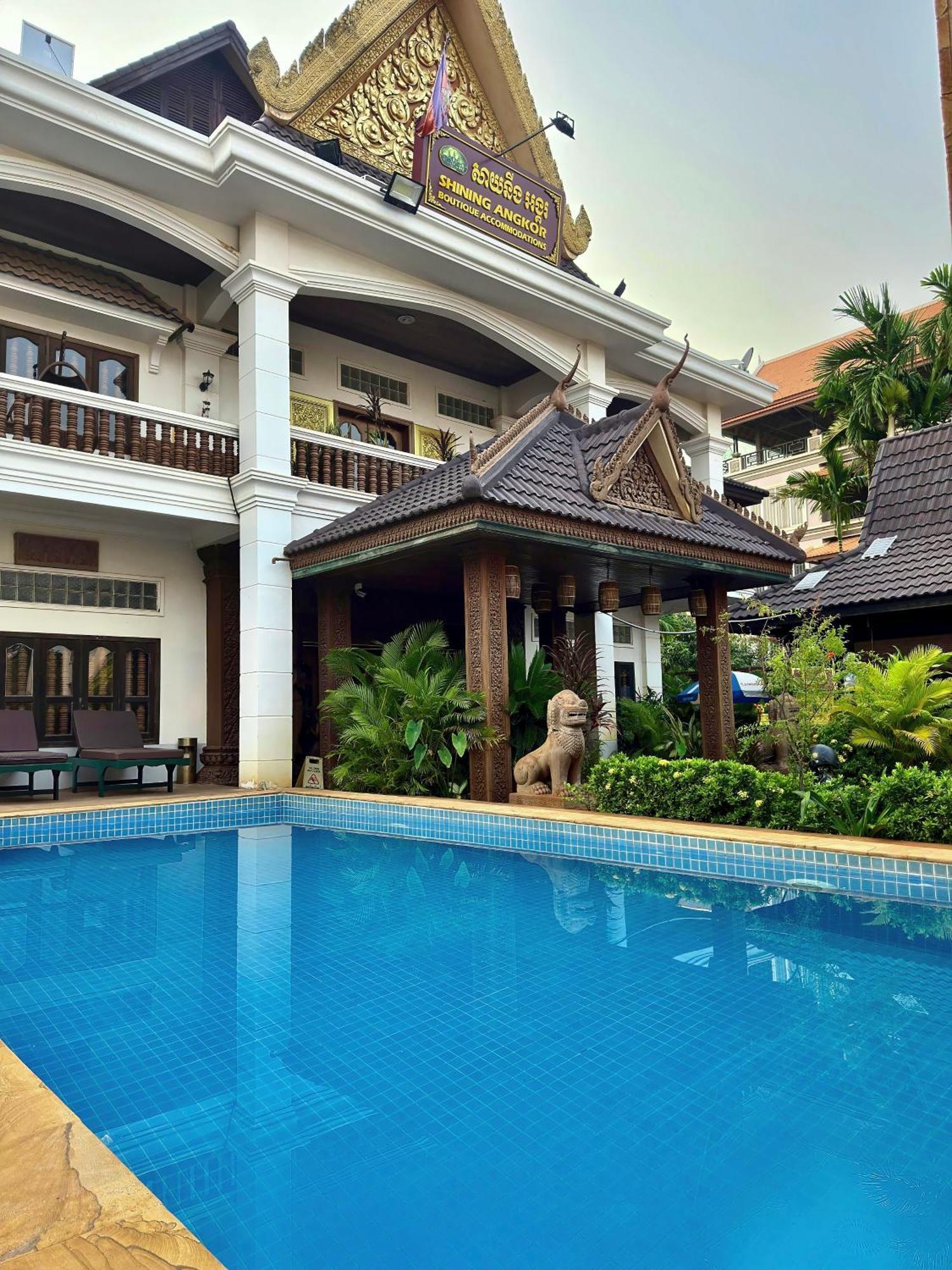Shining Angkor Boutique Hotel Sziemreap Kültér fotó