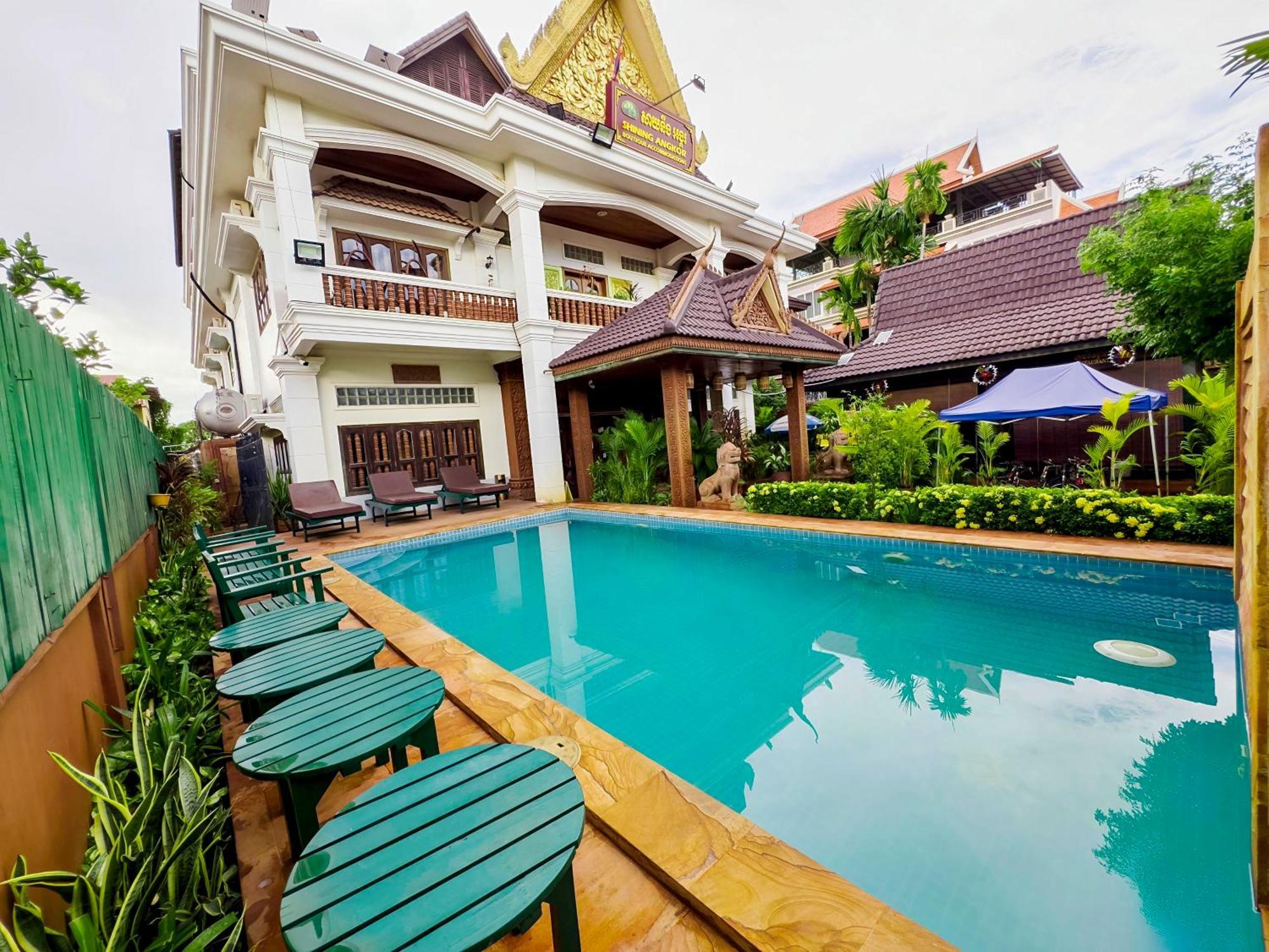 Shining Angkor Boutique Hotel Sziemreap Kültér fotó